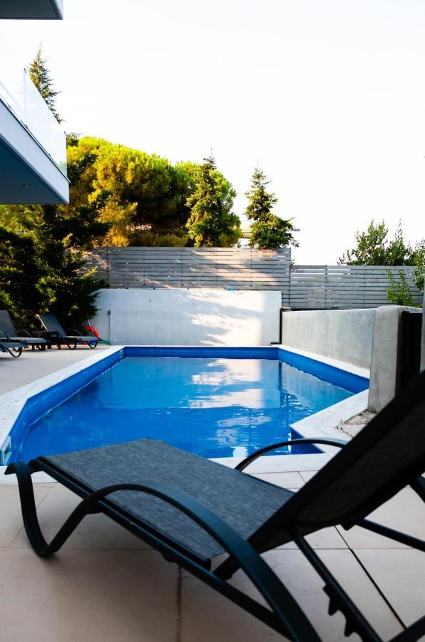 Seaview Pool Villa Near Beach And Athens Airport Pórto Ráfti Zewnętrze zdjęcie