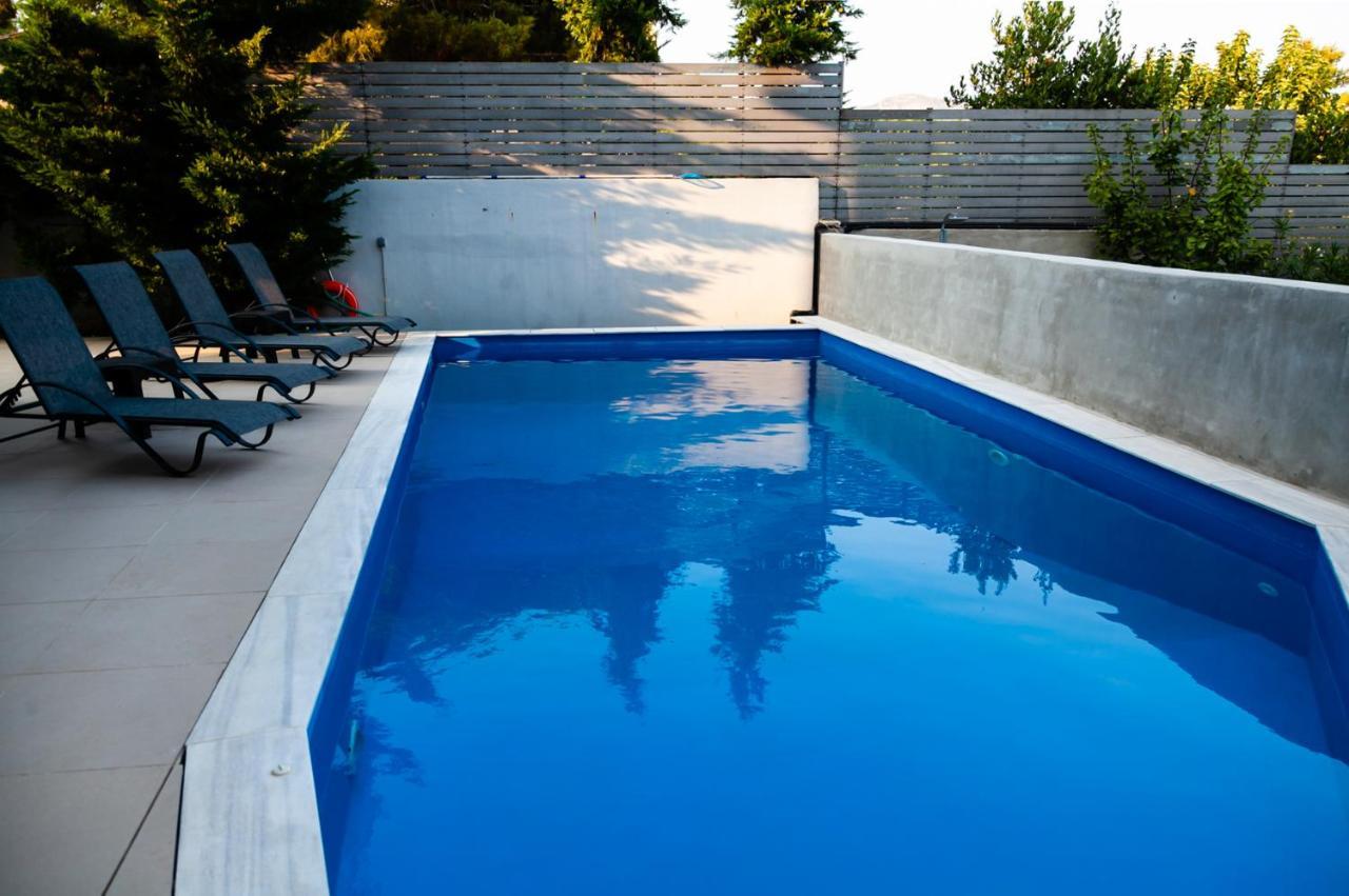 Seaview Pool Villa Near Beach And Athens Airport Pórto Ráfti Zewnętrze zdjęcie