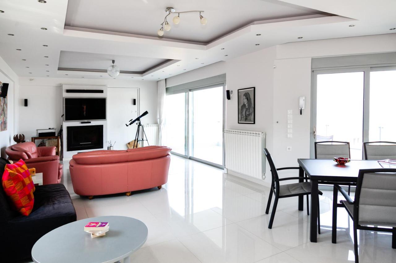 Seaview Pool Villa Near Beach And Athens Airport Pórto Ráfti Zewnętrze zdjęcie